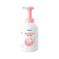 五羊婴儿桃叶泡泡洗发沐浴露300ml