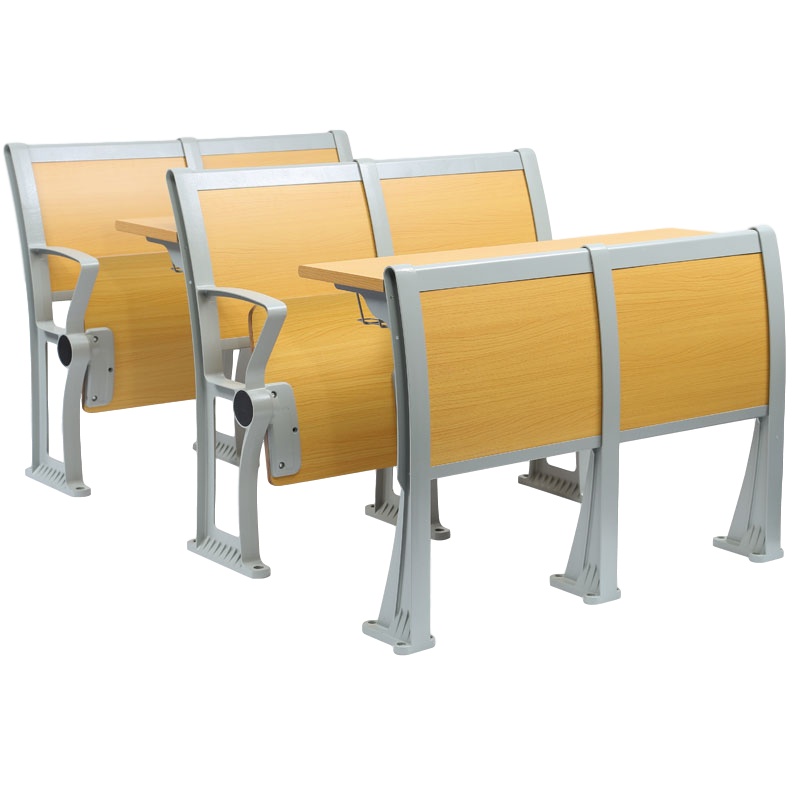 创世人 阶梯课桌椅阶梯教室课桌椅报告厅连排椅礼堂椅教学阶梯课桌椅会议椅可定制