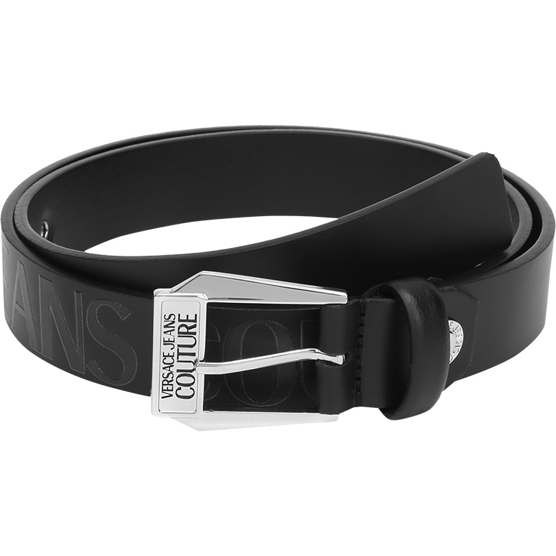 VERSACE JEANS COUTURE 范思哲 男士 皮革针扣式皮带腰带礼盒 D8YVBF07 71558