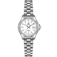 英纳格(ENICAR)精英系列时尚简约休闲商务钢带自动机械女士手表780/50/330aA