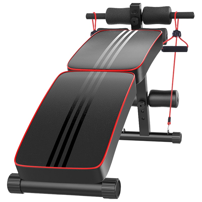 健腹板折叠便携仰卧板男多功能腹肌板女收腹运动仰卧起坐健身器家用闪电客