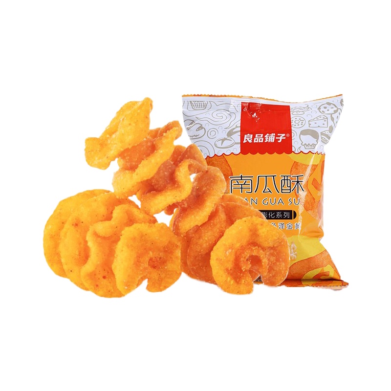良品铺子 南瓜酥（膨化食品）75g 20包/箱 累计满3000元发货