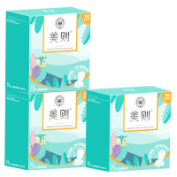 美则Honeymate卫生巾女夜用组合装无荧光剂卫生巾3包24片(夜用290mm 8片*3)