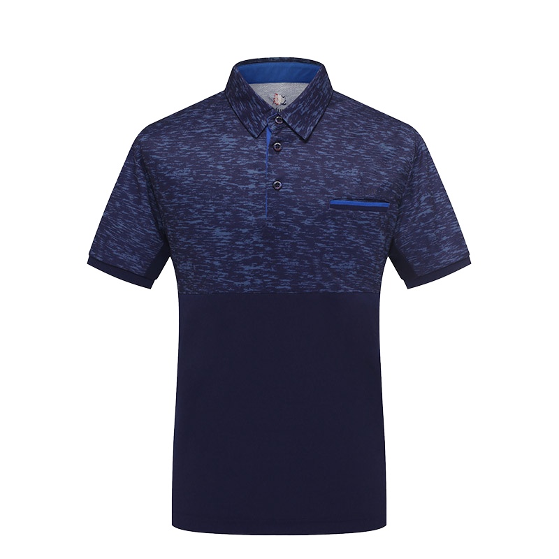 乐飞叶（LAFUMA）运动户外男士旅行快干翻领POLO短袖T恤LME06BC37