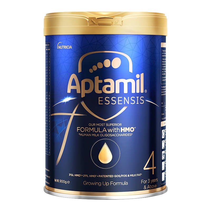 爱他美港版光熠系列蓝罐儿童配方奶粉四段3周岁及以上 900g