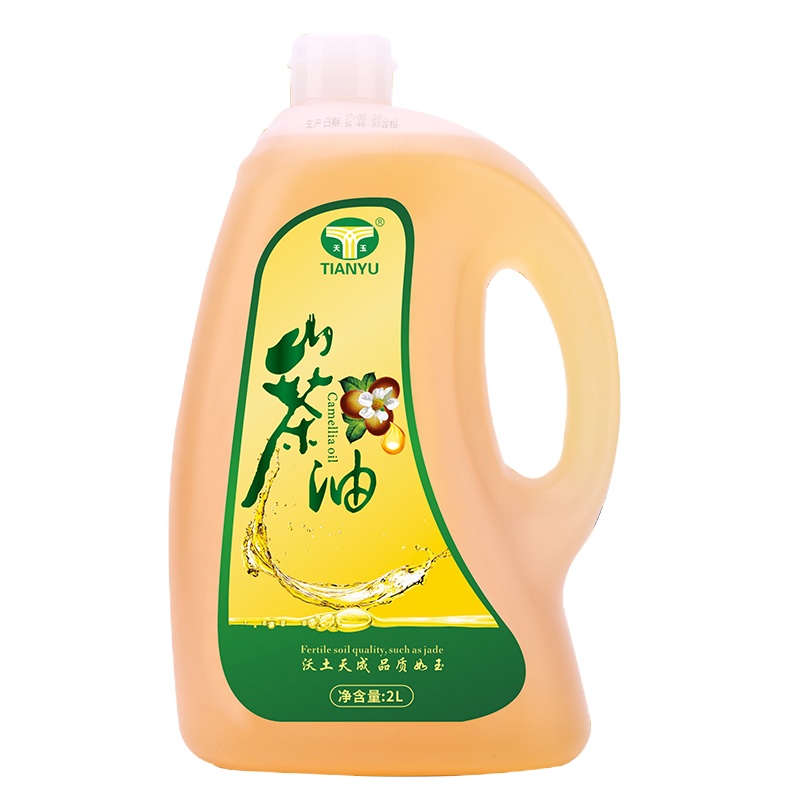 天玉 绿色有机山茶油 压榨油茶籽油 植物油茶油食用油2L.
