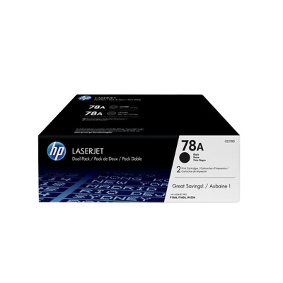惠普 hp 78A CE278AF 双包装硒鼓 Pro P1566 P1606dn M1536dnf 黑色