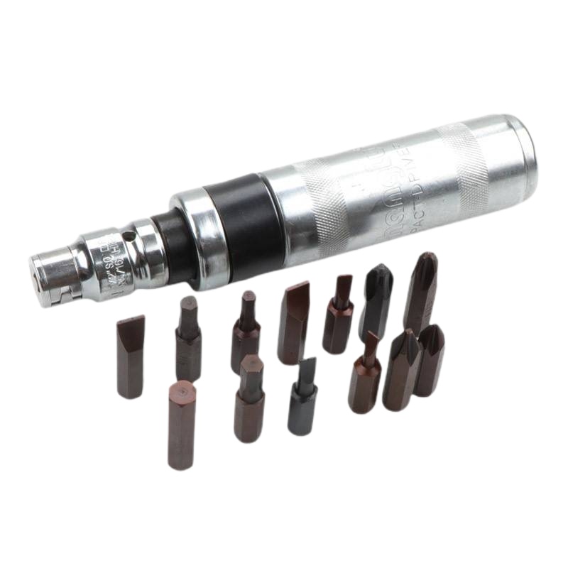 长鹿 13PCS 冲击螺丝刀德国冲击起子工业级多功能十字敲击撞批改锥螺丝刀