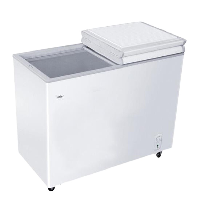 215升蝶形门双箱双温区冰柜 家用商用二合一 FCD-215SEA