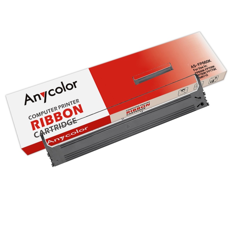 欣彩 FP660K色带 含带芯 AS-FP660K 适用映美FP650K FP700K FP760K FP770K