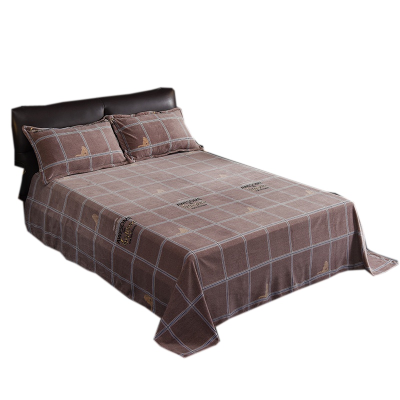 九氏Joesh牛奶绒印花单床单 色牢度高不起球