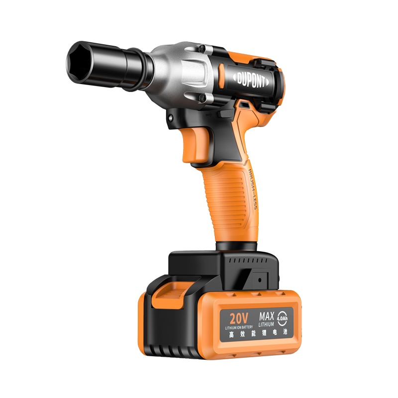 杜邦无刷电动扳手锂电充电扳手大扭力冲击汽修架子工套筒风炮