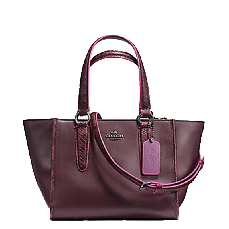 [直营]COACH 蔻驰 CROSBY CARRYALL 21 蝙蝠包笑脸手提斜挎单肩包 Coach女包