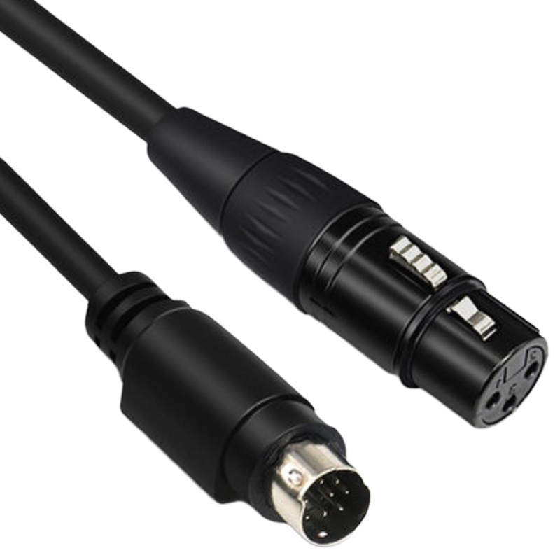 AFB 中兴T502 T600 4050A T700S视频会议麦克风线转接线音频线8卡龙母 8针音频线 10米