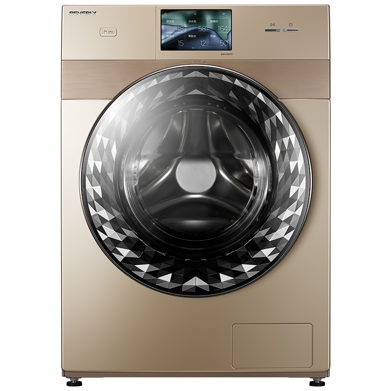 比佛利(BEVERLY) 10公斤洗干一体机 滚筒洗衣机全自动 水魔方护色护形 B1DV100TG