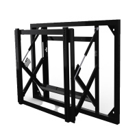 ZSTC华视美液晶拼接屏液压前维护支架55英寸电视墙屏幕支架商显专用伸缩壁挂架