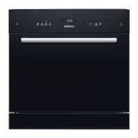 西门子(SIEMENS)10套嵌入式进口家用全自动洗碗机SC454B08AC 高温消毒 自动洗碗器