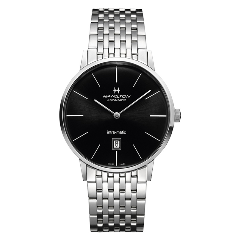 汉米尔顿(HAMILTON)瑞士手表美国经典系列臻薄42毫米自动机械男士腕表H38755131