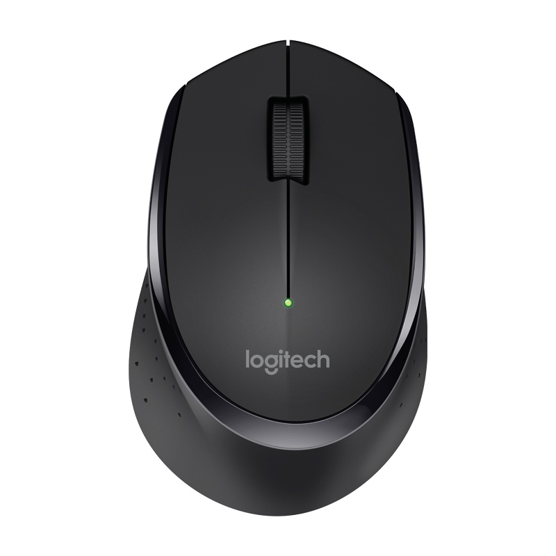 罗技(Logitech)M275无线鼠标USB光电鼠标便携台式机电脑笔记本家用商务办公游戏 黑色