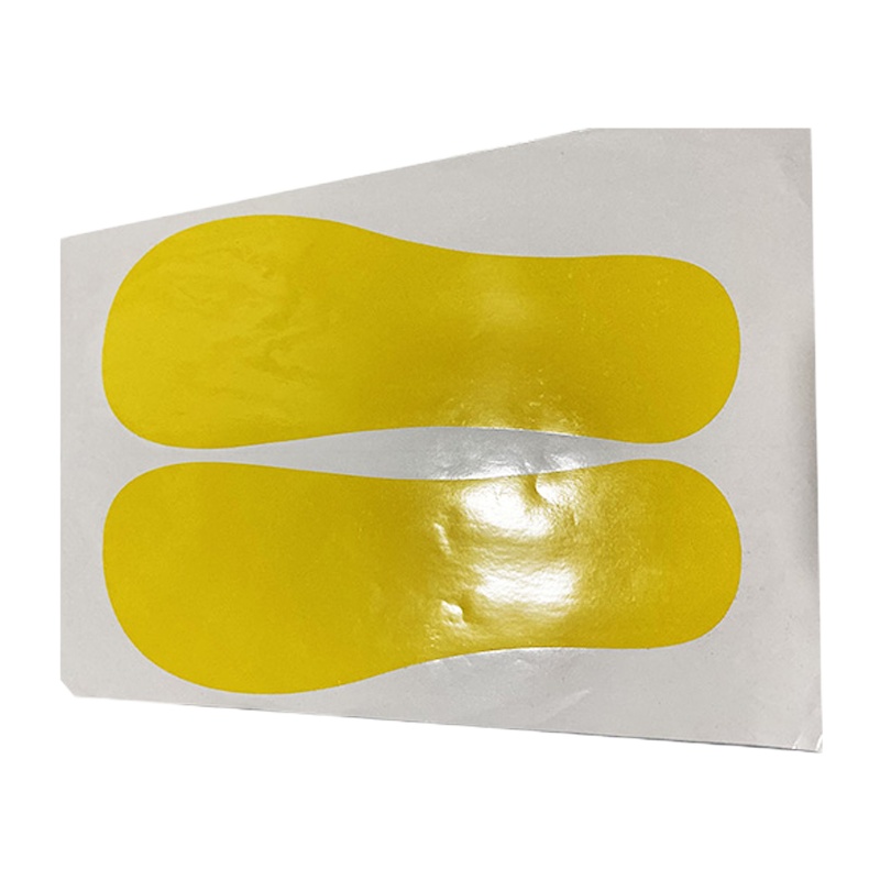 金穗慧采 6708 6S贴纸物料不干胶标识，脚印 长28cm 宽约8—10cm 20个起订