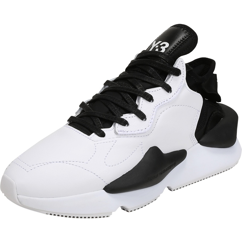 Y-3 男女同款织物配皮系带休闲运动鞋 FX7280