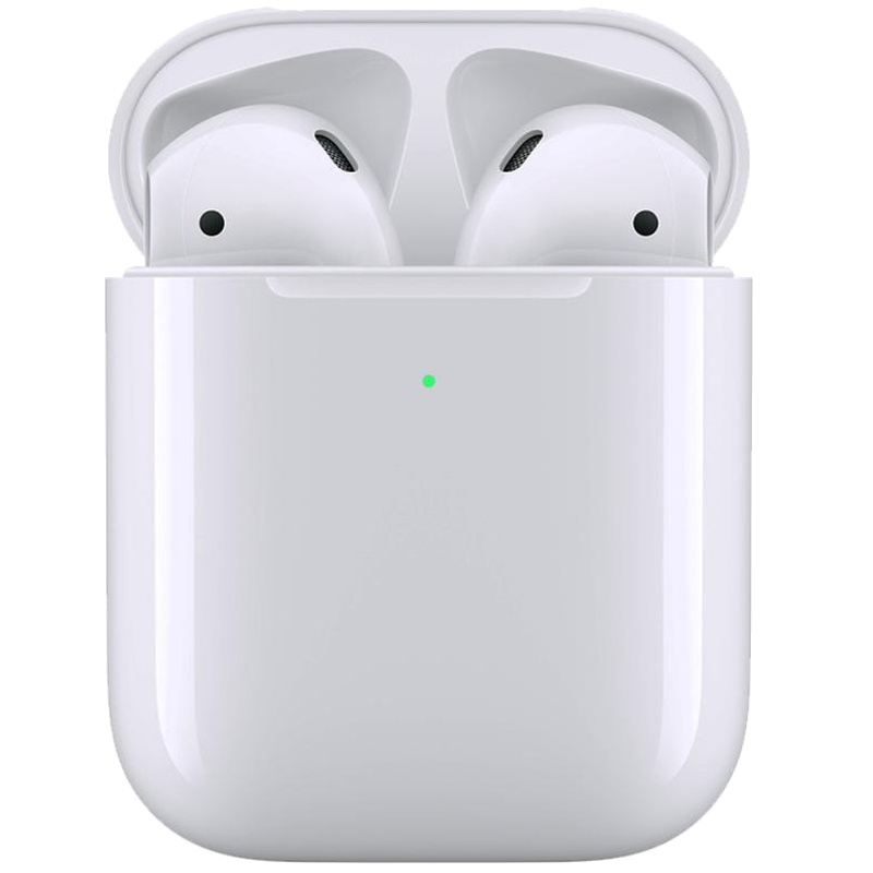 [高效便利]苹果Apple Airpods2 新款入耳式无线蓝牙耳机 配有线充电盒 港版 MRXJ2ZP/A