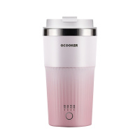 圈厨全自动煮茶养生壶煮茶器奶茶机网红家用小型办公迷你智能便携CR-MT01渐变粉