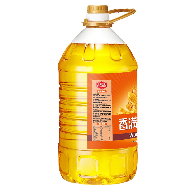 企采严选香满园物理压榨花生油 5L 单桶装
