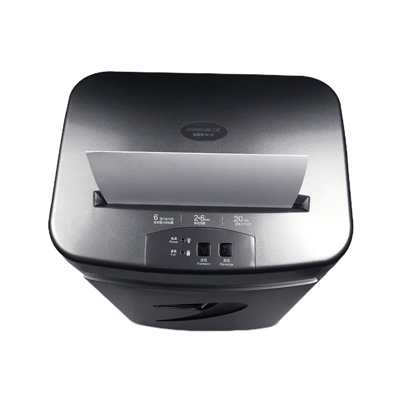 [苏宁自营]三木(SUNWOOD) M12 锰钢侠系列 5级保密20分钟连续碎纸 碎纸机(计价单位:台) 灰黑色
