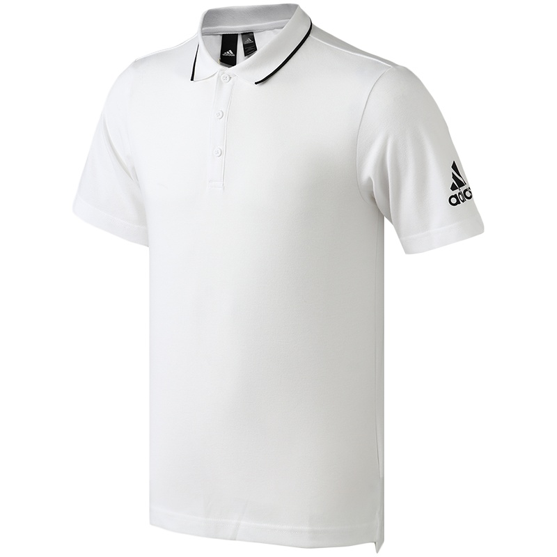 阿迪达斯男服短袖POLO衫翻领休闲运动服DV0942