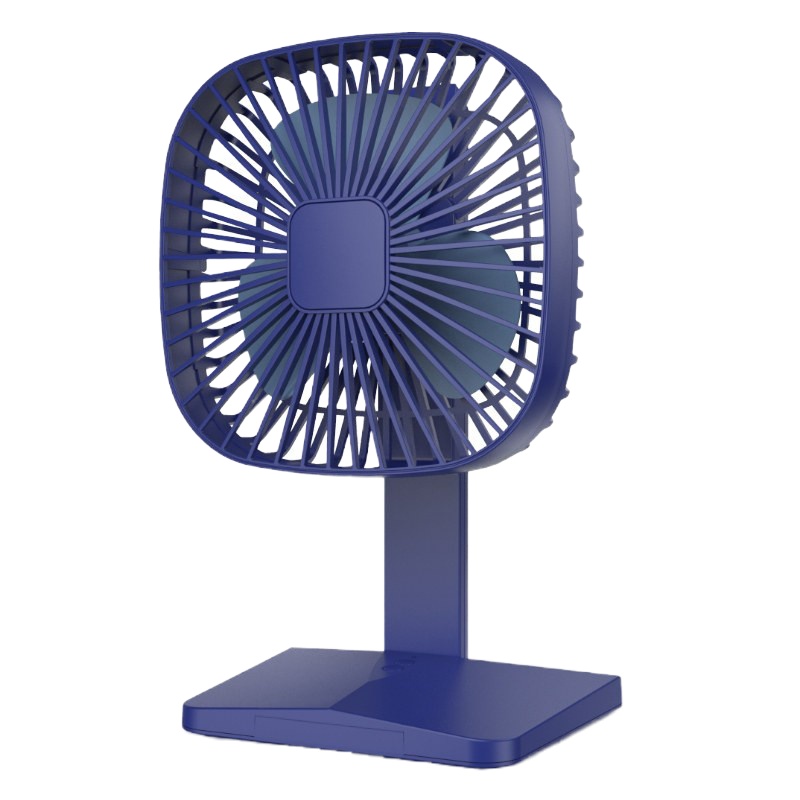 HOHOO ZERO 大风量桌面台式风扇小型学生USB宿舍办公室电风扇 FT01 深海蓝