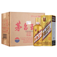 茅台王子酒(金王子) 53度500ml*6瓶 整箱装 酱香型白酒
