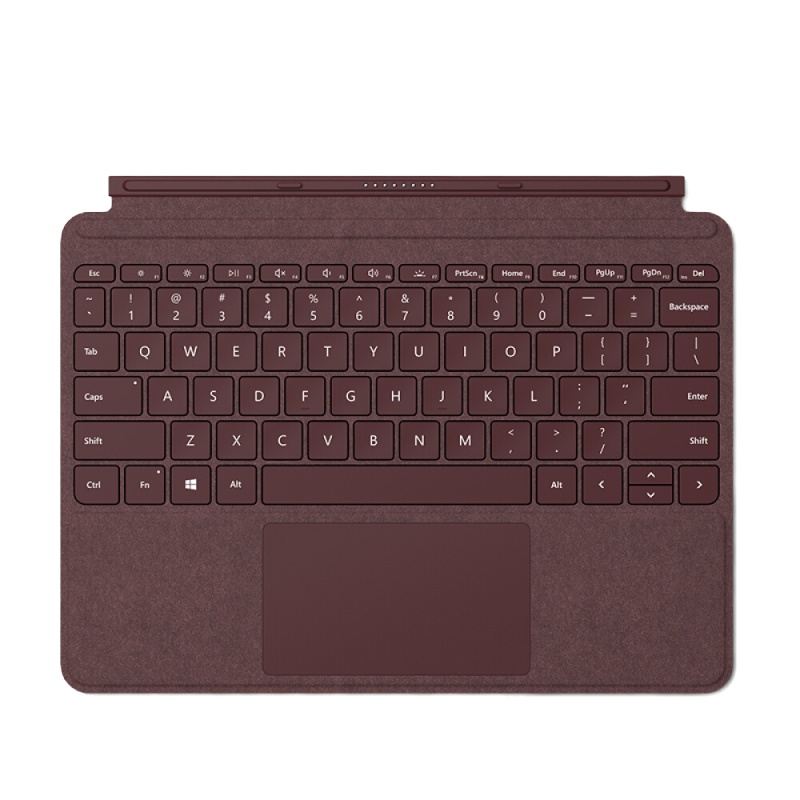 微软(Microsoft)Surface Pro7 特制版专业键盘盖SurfacePro特制版专业键盘盖(深酒红)红色