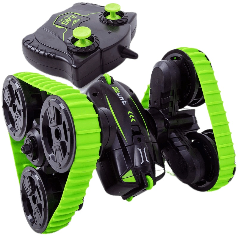 过凡(GUOFAN)遥控车 儿童玩具男孩电动赛车模型玩具车侧行特技扭臂特技双面扭变车