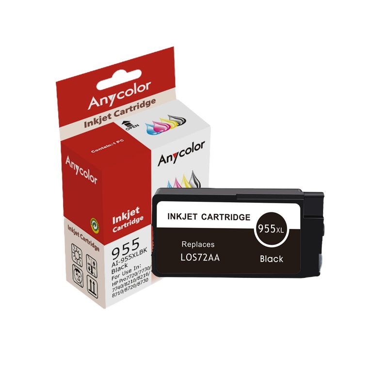 欣彩 955XL墨盒 黑色 AI-955XLBK 适用惠普8720 8710 8730 P27724dw 8210