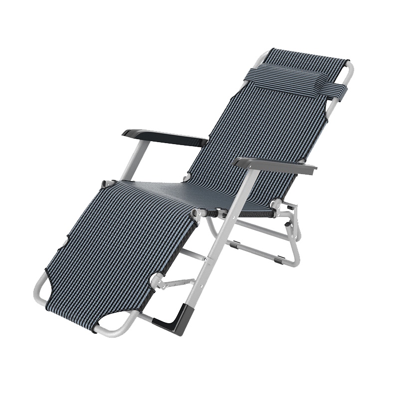 折叠躺椅折叠床阿斯卡利办公室午休家用床休闲懒人靠背便携阳台两用椅
