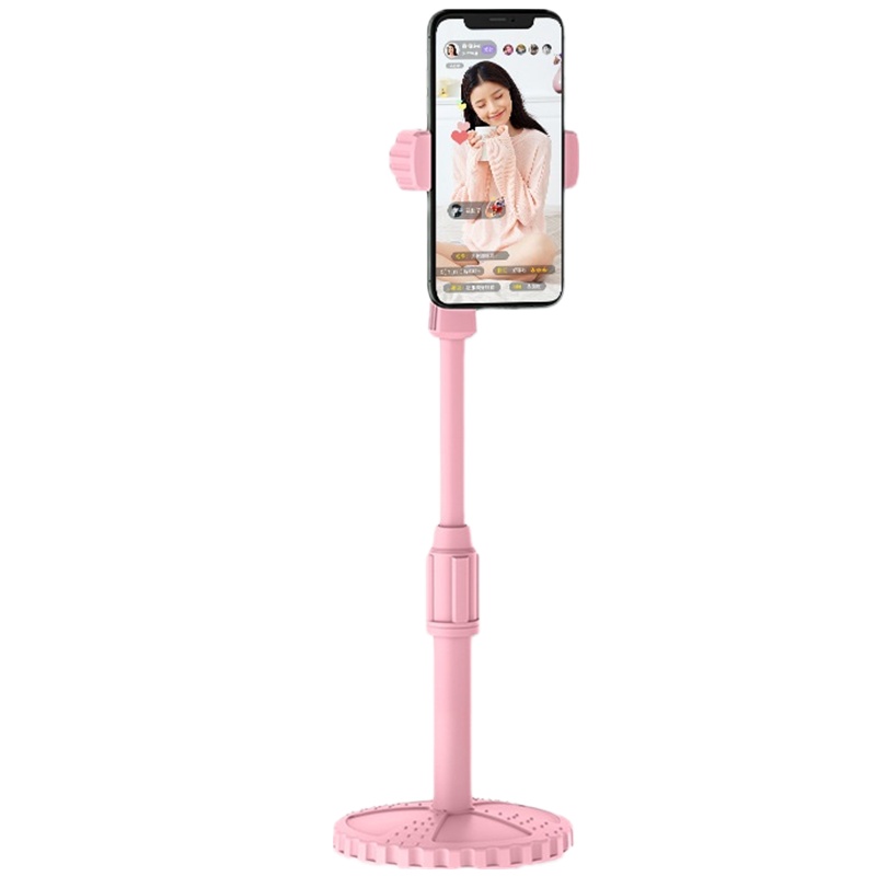 YOCY 手机支架桌面直播支架懒人支架抖音拍照神器主播设备套装网课支架办公室宿舍支架可升降马卡龙多色苹果安卓通用