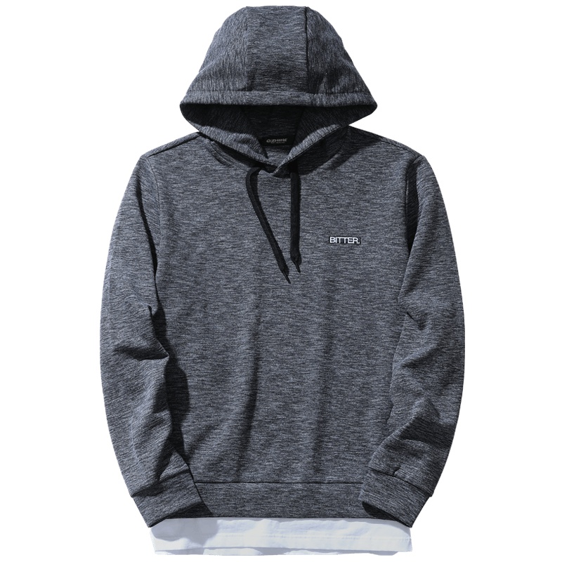 千纸鹤连帽卫衣男士2019秋款潮流长袖上衣男宽松套头外套潮15207