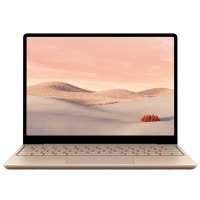 微软(Microsoft)Surface Laptop Go 128G 十代i5 8G内存 12.4英寸 触控屏 砂岩金 轻薄便携 笔记本电脑 网课 移动办公 轻薄本 win10