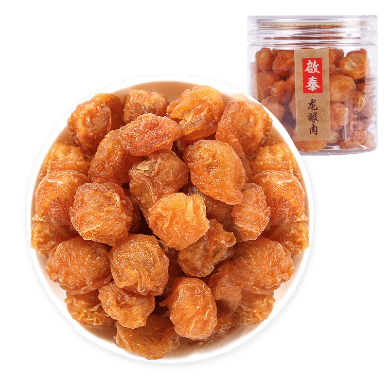 香港启泰 启华QIHUA 龙眼肉干桂圆肉干100g瓶装 无核肉厚圆润饱满清香甘甜 泡茶煲汤干果干货