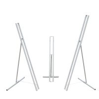 研高易拉宝80x200cm经典铝YG029