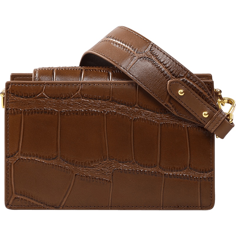 Viney女包包批发新款潮真皮秋冬单肩斜挎包时尚2021腋下包小方包