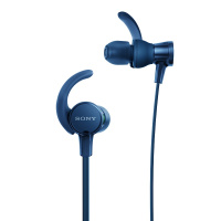 索尼（SONY）MDR-XB510AS 防水运动耳机 IPX5/7 耳挂式 蓝色