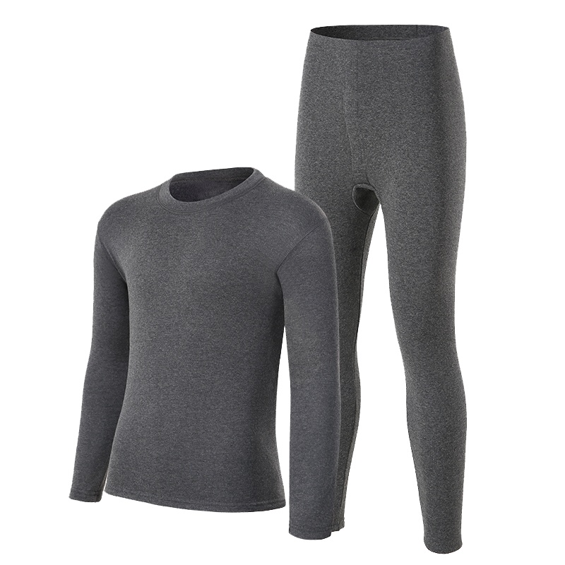 浪莎保暖内衣男士加绒加厚保暖衣套装秋季中老年情侣女士秋衣秋裤紧身打底保暖套装