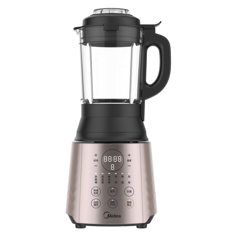 美的(Midea) 破壁机 BL1041A 家用多功能料理机搅拌机豆浆机免滤智能预约榨汁机