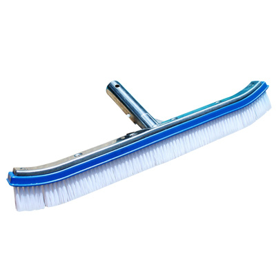 海斯迪克 HKW-195 10寸泳池刷钢丝刷 游泳池配件不锈钢丝刷 泳池钢丝刷 10寸清洁刷（无杆）