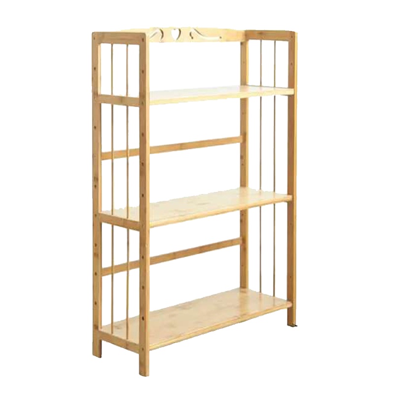卡里鳄3层竹书架置物架KLE—ZJ01储物架