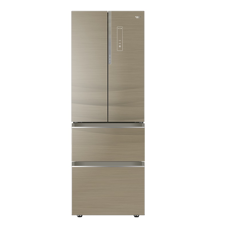 澳柯玛(Aucma) BCD-335WPGX 335升 风冷无霜冰箱 家用大容量 变频节能玻璃面板 电脑精准控温