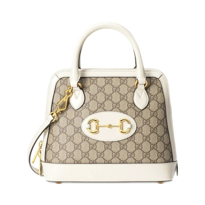 [HOT]GUCCI 米色/乌木色女士手提包 621220-92TCG-9761