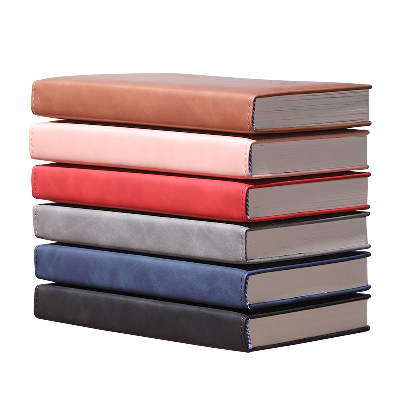 三木(SUNWOOD)笔记本子加厚360页文具记事本软皮面本超厚多功能商务会议记录本大学生日记本可定制